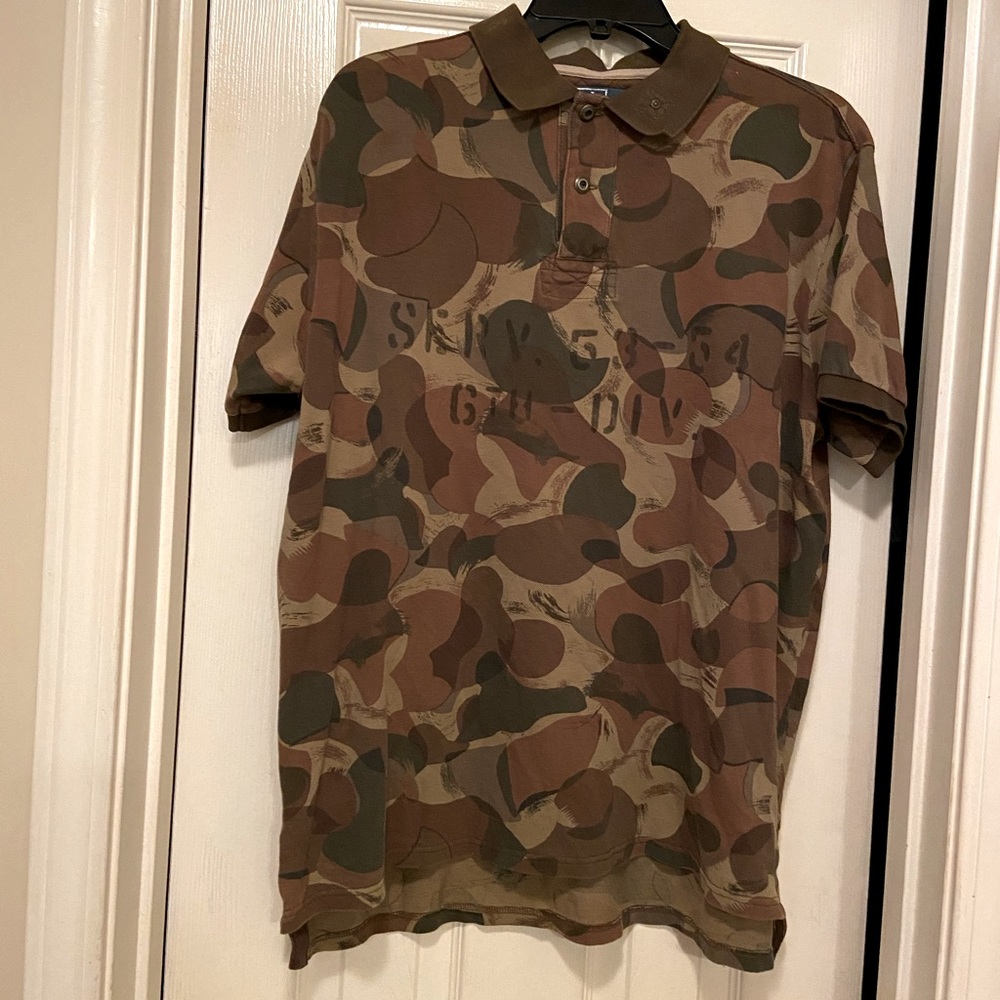 Polo camouflage shirt
